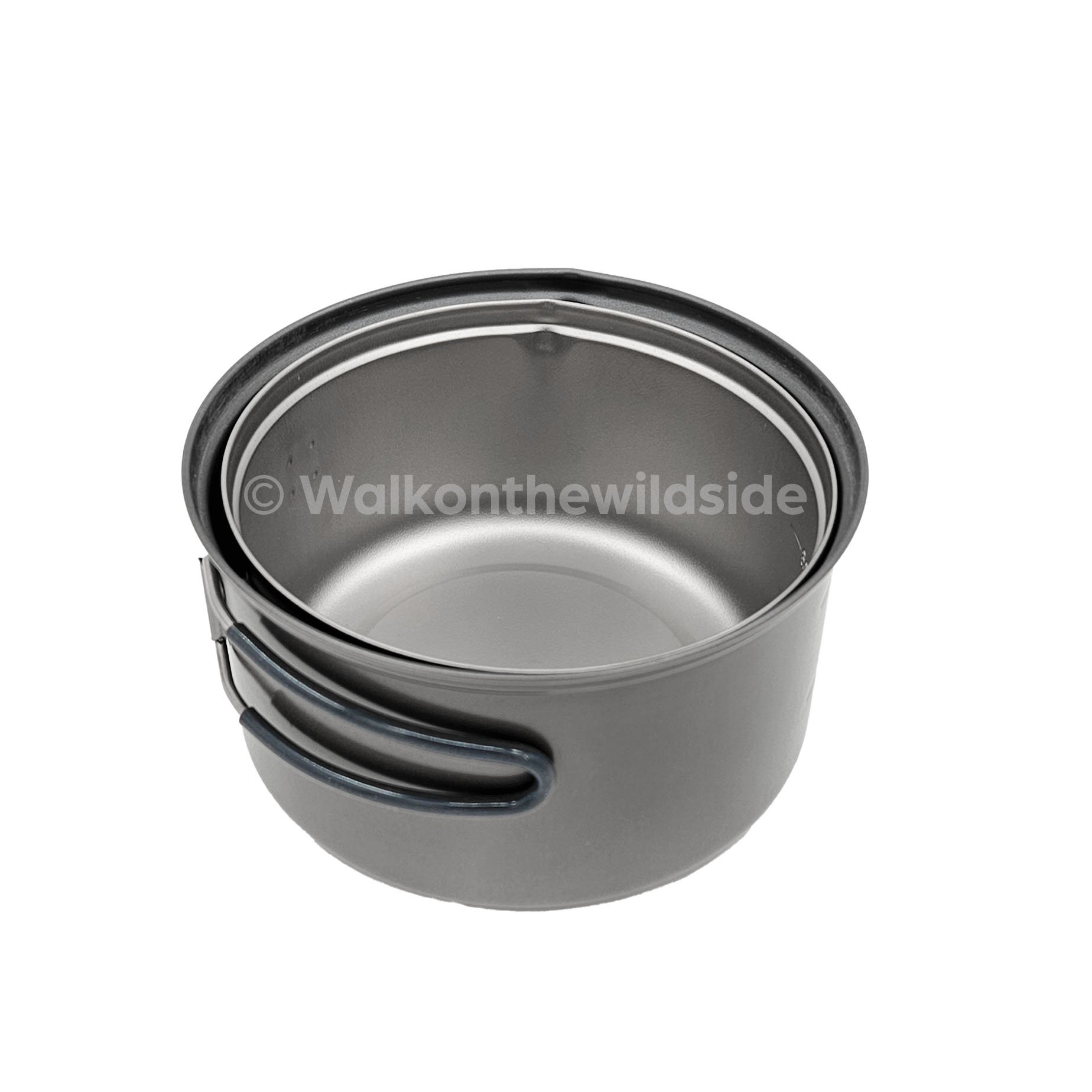 Evernew Nonstick Pot 1,3l mit Ti UL Pot 0,9l darin